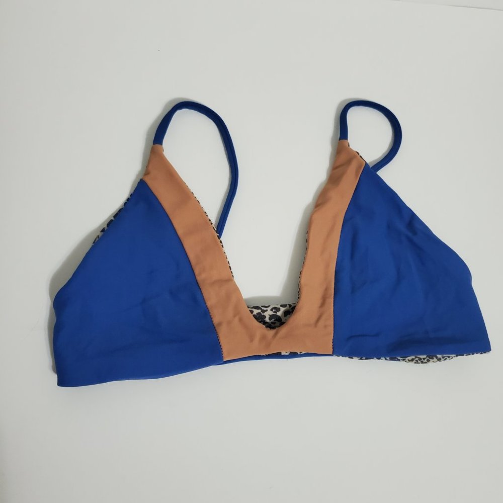 ACACIA  Pupukea Bikini Top Peahi blue